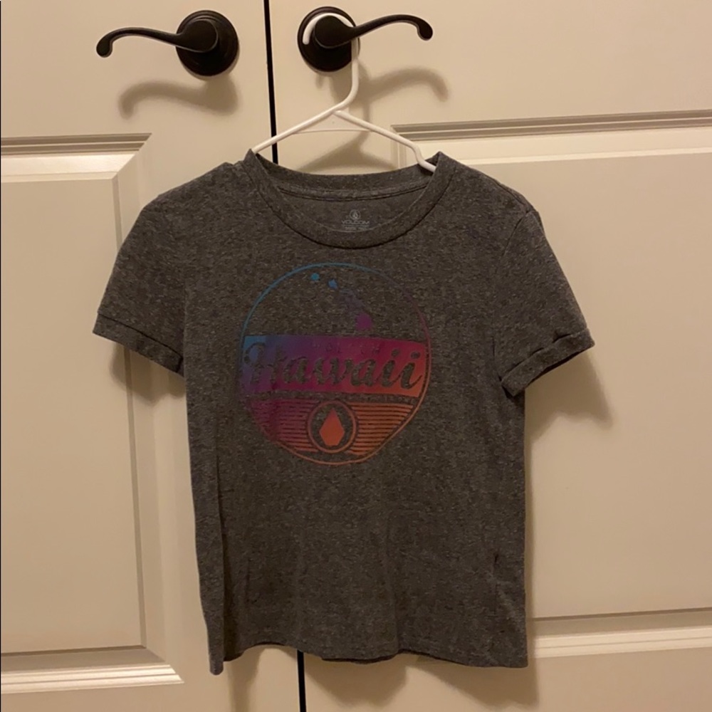 Volcom Hawaii gray t-shirt